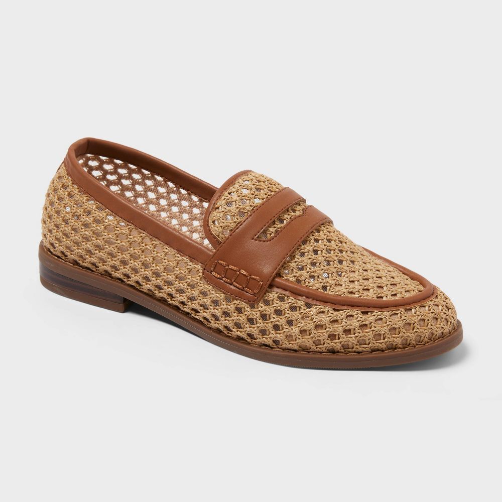 Women’s Cove Flats with Memory Foam Insole - Universal Thread - Natural